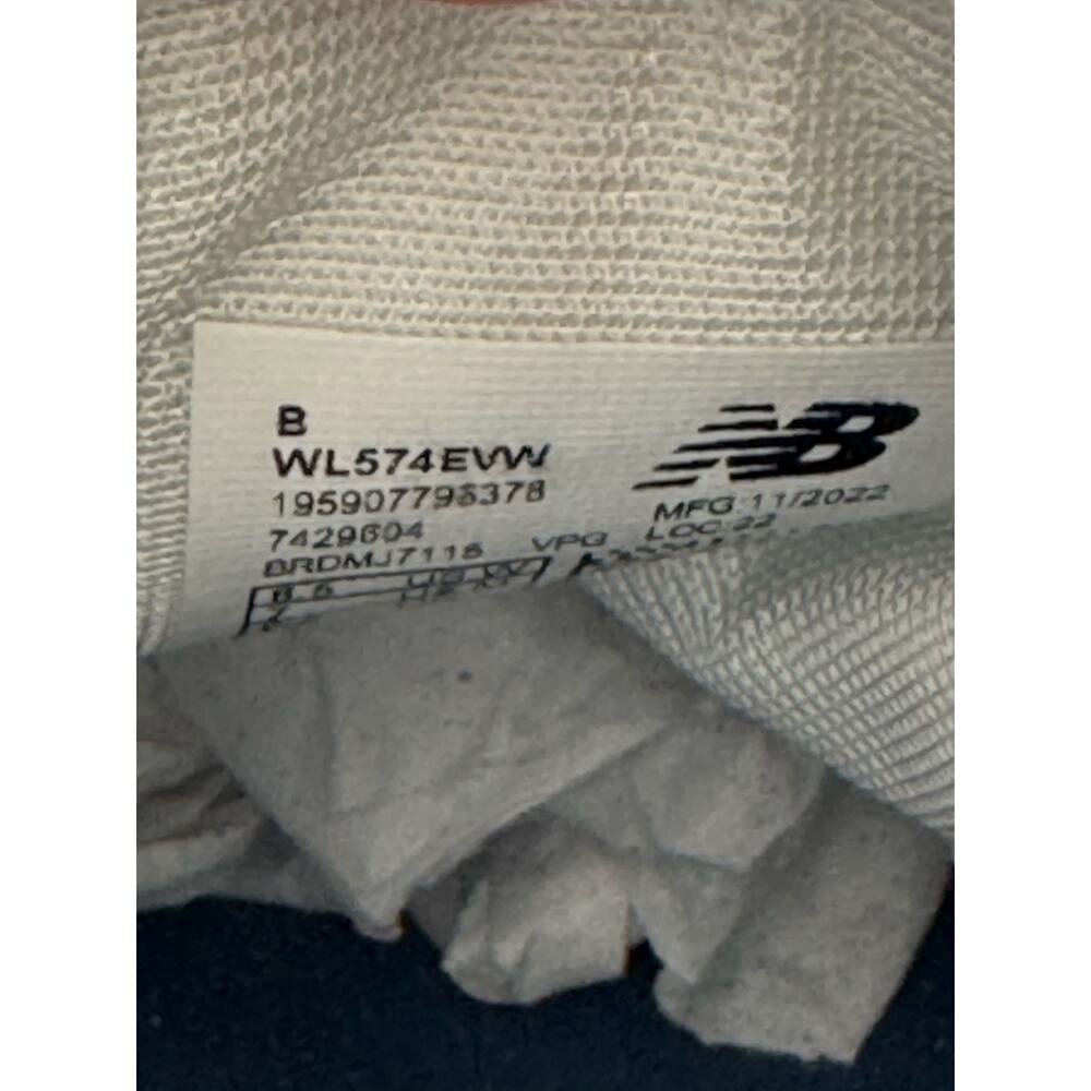 New Balance Classic 574 Nimbus Cloud Suede Mesh Upper Sneaker 8 - Picture 8 of 10